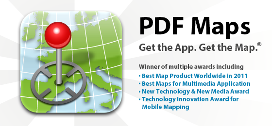 IMTA award-winning Avenza PDF Maps iOS App - iPhone and iPad - Get the App. Get the Map.